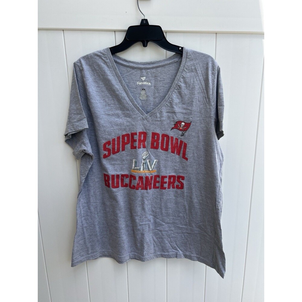 Womens Tampa Bay Buccaneers Short Sleeve T-Shirt Sz 1X Fanatics